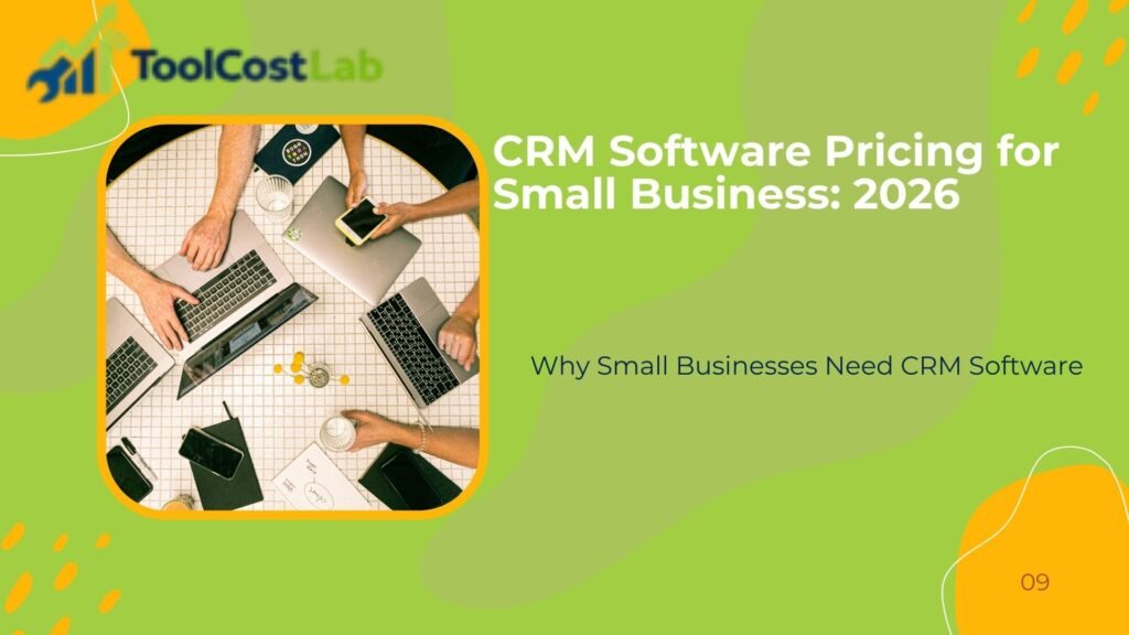 CRM Software Pricing for Small Business: 2026